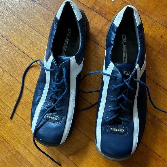 Guess Shoes - Guess Leather Driving Sneakers